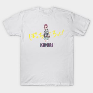 Kikuri Hiroi Bocchi The Rock anime girl T-Shirt